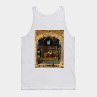 St Jerome in His Study by Antonello da Messina Tank Top